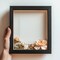 11x17 Shadow Box Frame | Deep Black Picture Frame 11 x 17 Display Case